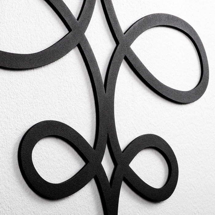 Opviq Asaf - 6990 Lámpara de pared Blanco y negro
